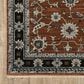 Oriental Weavers Keira Rust and Grey 9"10" x 12"10" Area Rug, , large