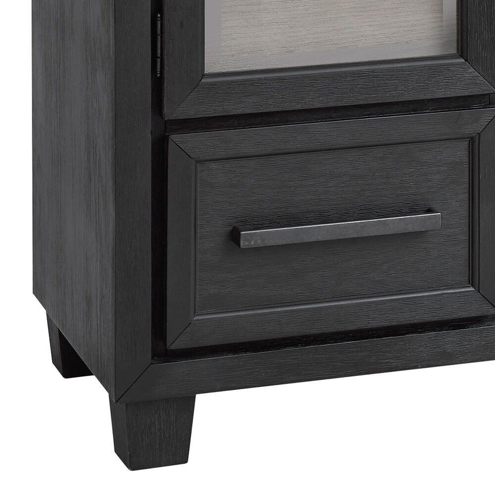 Millenium Foyland 5-Piece Queen Bedroom Set in Black and Brown, , large