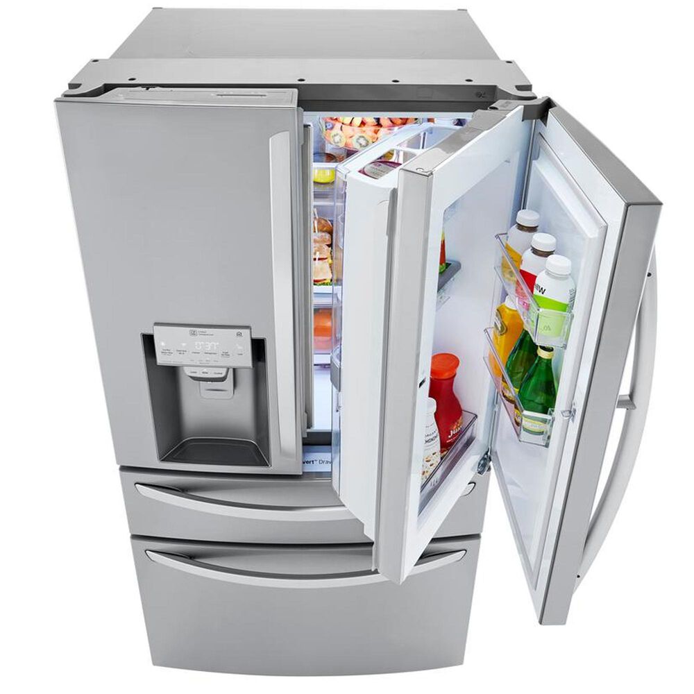 LG 23 Cu. Ft. Smart WiFi Enabled CounterDepth Refrigerator with Craft
