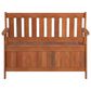 CorLiving Miramar Patio Storage Bench in Brown, , large