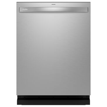 GE Profile 24" Built-In Bar Handle Dishwasher in Fingerprint Resistant Stainless Steel, , large