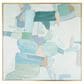 Ashley Wynburn 48" x 48" Wall Art in White, Blue and Green, , large