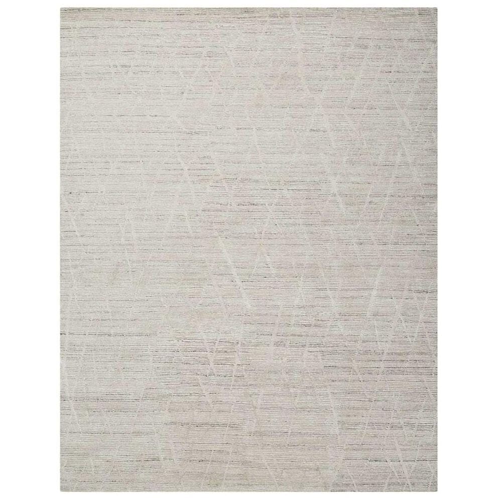 Nourison Ocean OCP02 7"9" x 9"9" Pearl Area Rug, , large