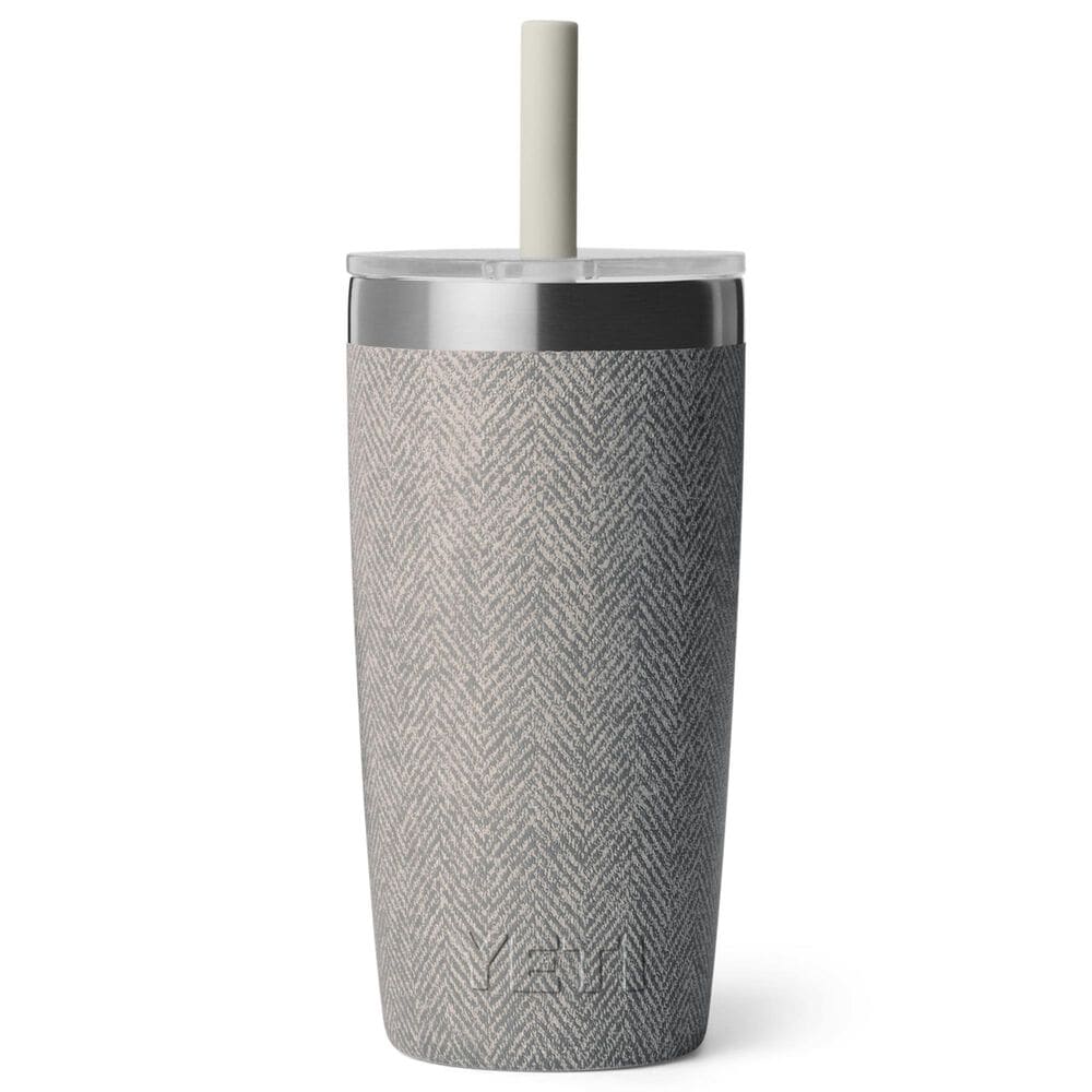 YETI Rambler Jr. 10 Oz Tumbler with Silicone Straw Lid in Riverhead Green, , large
