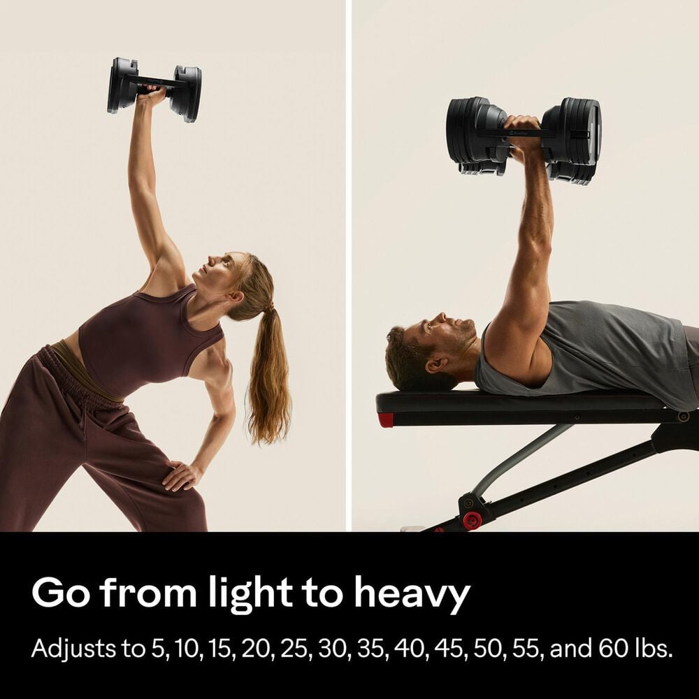 BowFlex SelectTech 560 Dumbbell in Black (Set of 2), , large