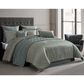 Hallmart Collectibles Haldon 10-Piece King Comforter Set in Green, , large