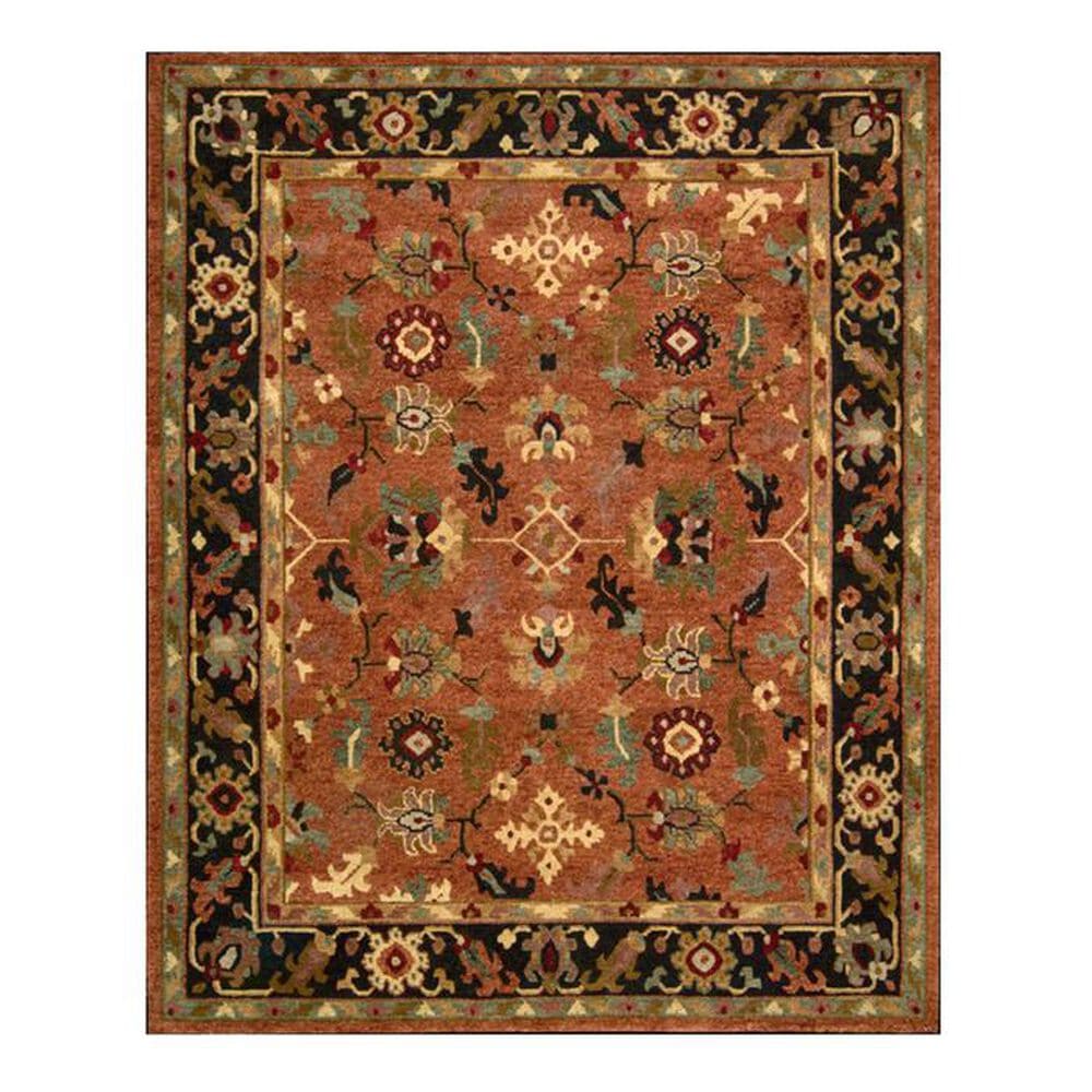 Nourison Tahoe TA12-68900 3'9" x 5'9" Rust Area Rug, , large