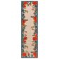 Nourison Aloha ALH32 Ivory and Multicolor 2" x 6" Indoor/Outdoor Runner, , large