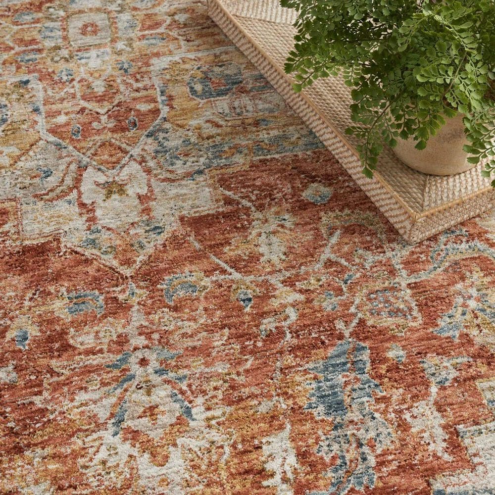 Nourison Sahar 3&#39;11&quot; x 5&#39;11&quot; Ivory and Multicolor Area Rug, , large