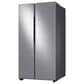 Samsung 28 Cu. Ft. Smart Side-by-Side Refrigerator in Stainless Steel, , large