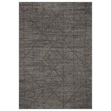 Loloi II Kamala 2"3" x 3"10" Charcoal and Ivory Area Rug, , large