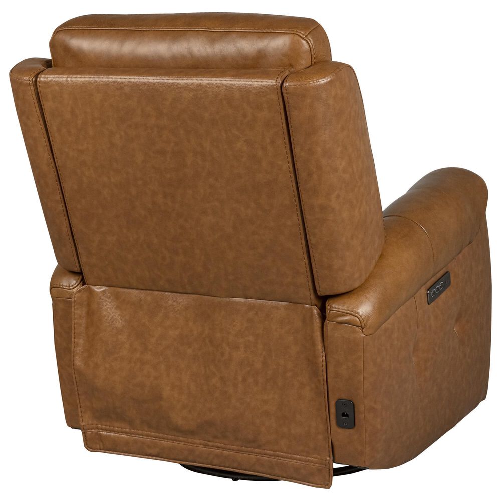 Southern Motion Donovan Triple Power Swivel Glider Recliner in Fairview Toffee, , large