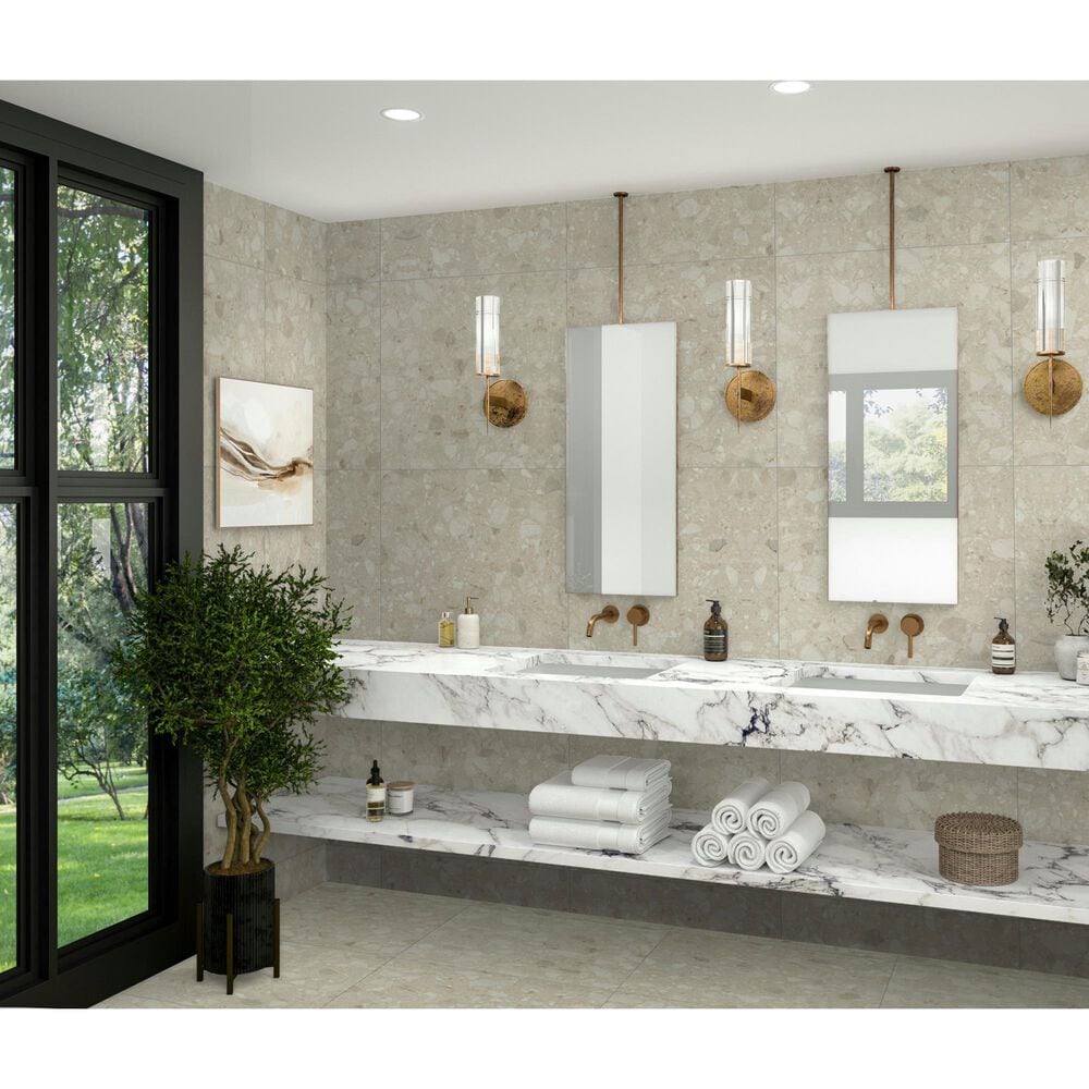 Dal-Tile Outlander Lumen 24" x 24" Grande Satin Polished Porcelain Tile, , large