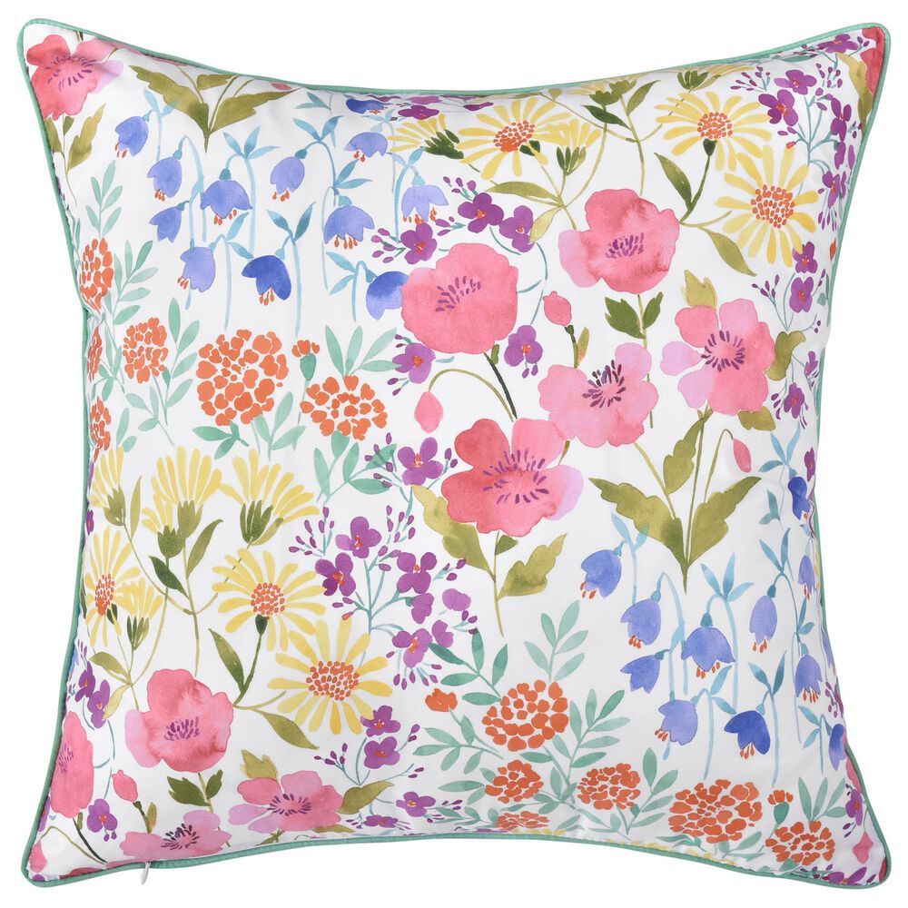 J. Queen New York Jules 26&quot; Square Euro Pillow Sham in Turquoise, , large