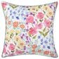 J. Queen New York Jules 26" Square Euro Pillow Sham in Turquoise, , large