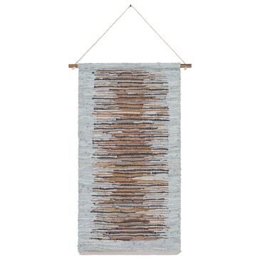 Surya Santos Wall Hanging in Gray/Brown/Camel, , large