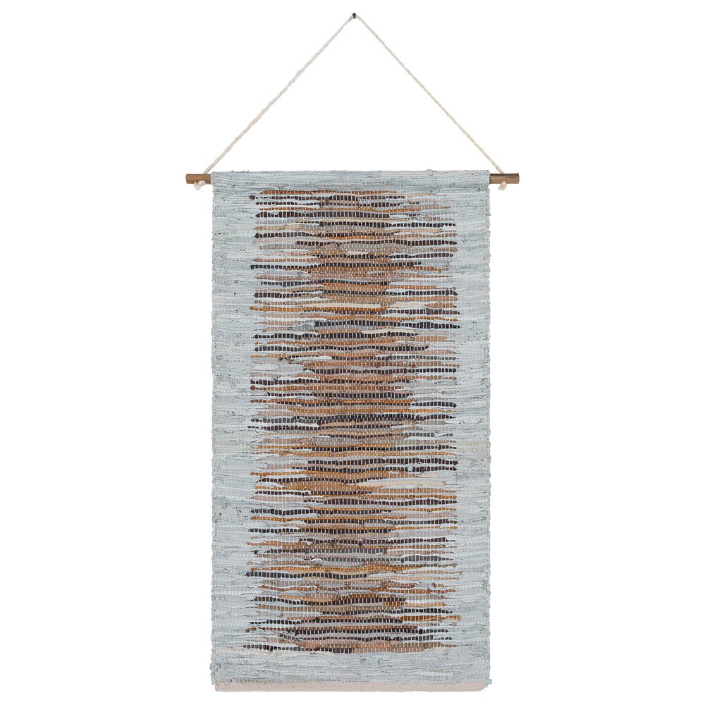 Surya Inc Santos Wall Hanging in Gray/Brown/Camel, , large