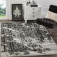 Safavieh Adirondack ADR101A-5 5"1" x 7"6" Silver/Black Area Rug, , large