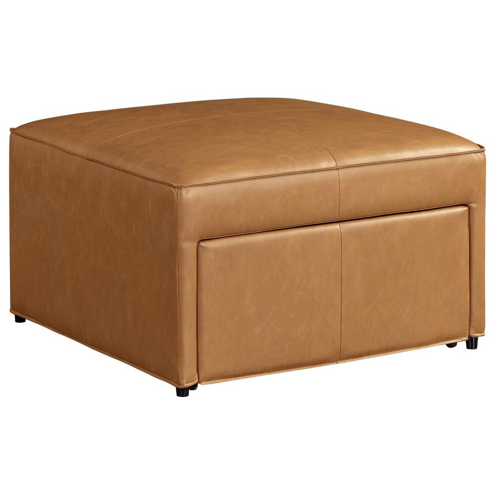 Lifestyle Solutions Hailey Storage Ottoman in Camel, , large