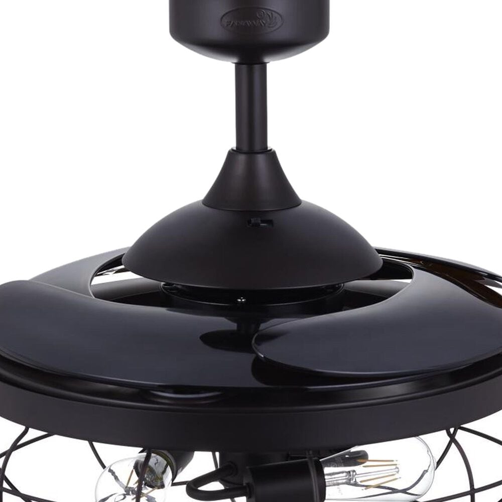 Beacon Lighting Fanaway 48&quot; Ceiling Fan with Light in Oil Rub Bronze, , large