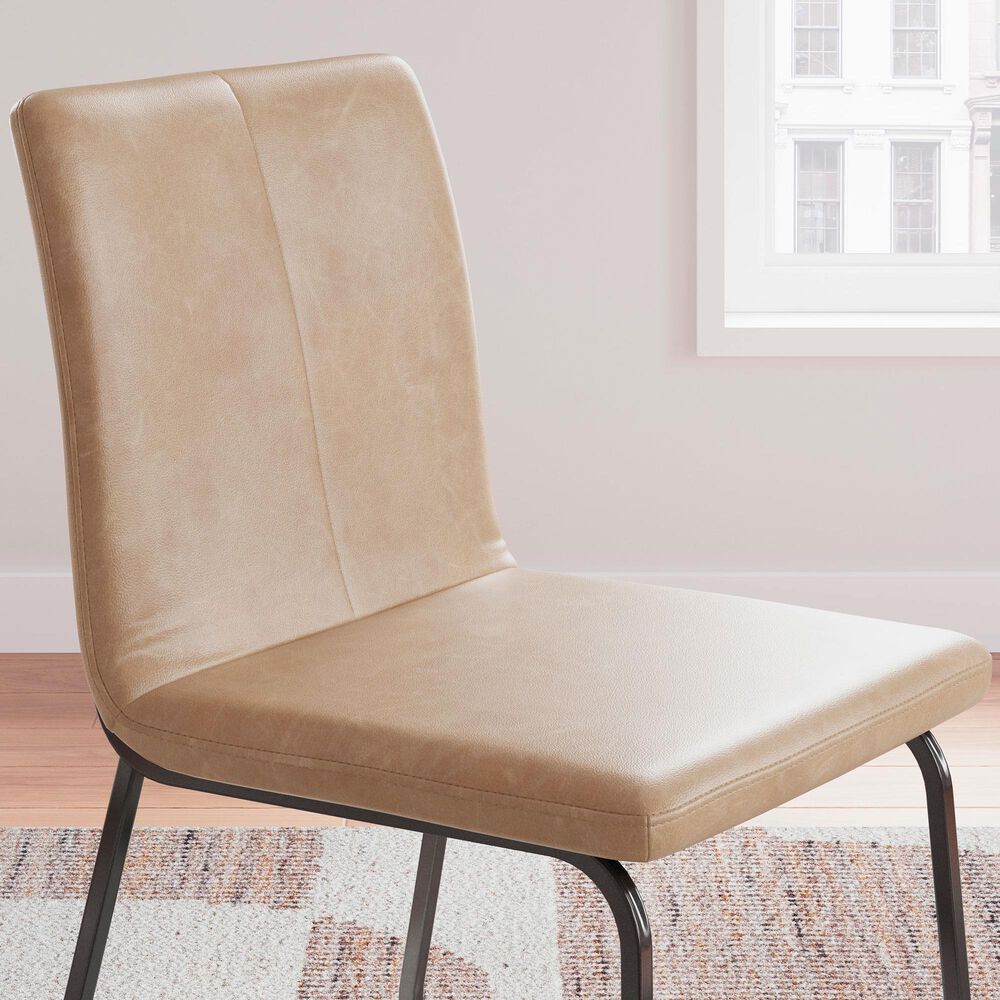 Ashley Pharwynn Side Chair in Dark Gunmetal, , large