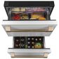 Cafe 5.7 Cu. Ft. Built-In Dual-Drawer Refrigerator in Matte White, , large
