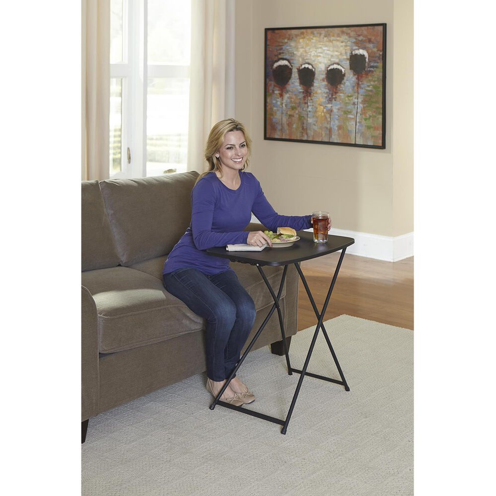 DHP Folding Activity Table in Black &#40;Set of 2&#41;, , large