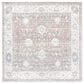 Safavieh Webster WBS326G 6"7" Square Grey and Beige Area Rug, , large