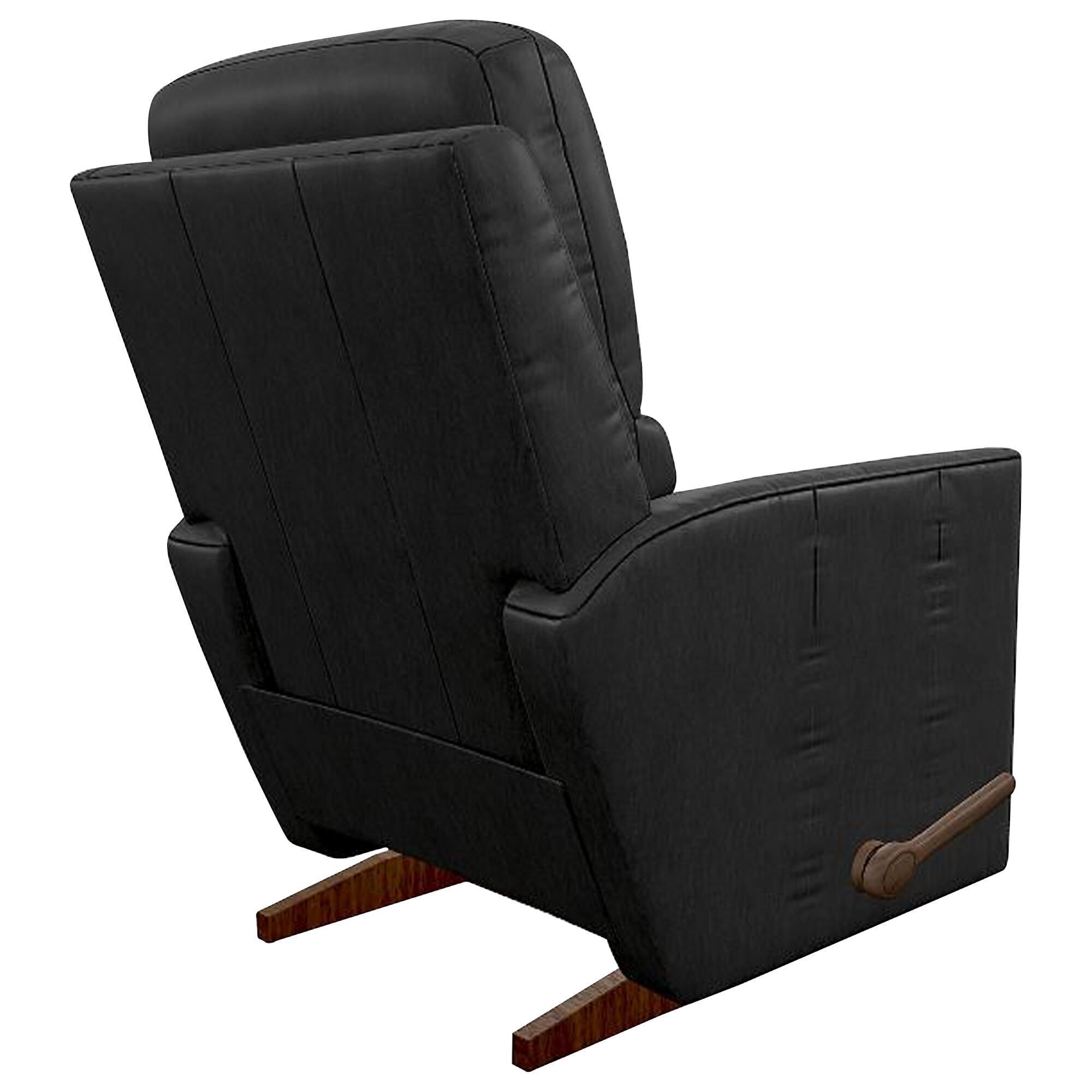 La-Z-Boy Wynne Manual Rocker Recliner in Licorice | NFM
