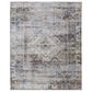 Feizy Melrose 9" x 12"8" Ivory and Multicolor Area Rug, , large