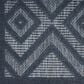 Nourison Versatile 7" x 10" Navy Blue Indoor/Outdoor Area Rug, , large