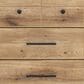 Ashley Makidern 6-Drawer Dresser and Mirror in Natural Brown, , large