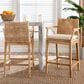 Baxton Studio Storsel Counter Stool in Natural (Set of 2), , large