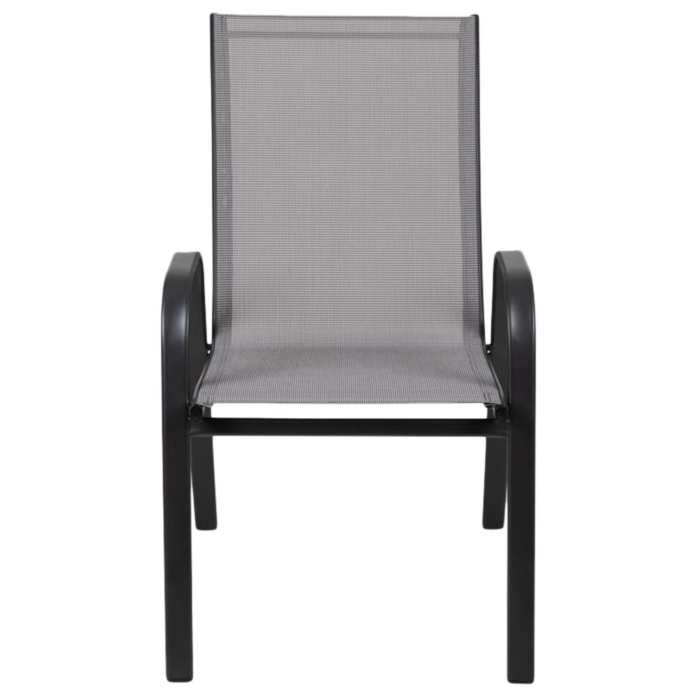 Flash Furniture Brazos 7-Piece Patio Dining Set in Black, , large
