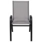 Flash Furniture Brazos 7-Piece Patio Dining Set in Black, , large