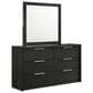 Mayberry Hill South Bend 5 Piece Queen Panel Bedroom Set in Black, , large
