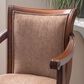 Linon Home Decor Brandon Swivel Bar Stool in Cherry, , large