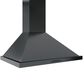 Zephyr Duct Cover Extension For Ombra Hood in Black Stainless Steel, , large