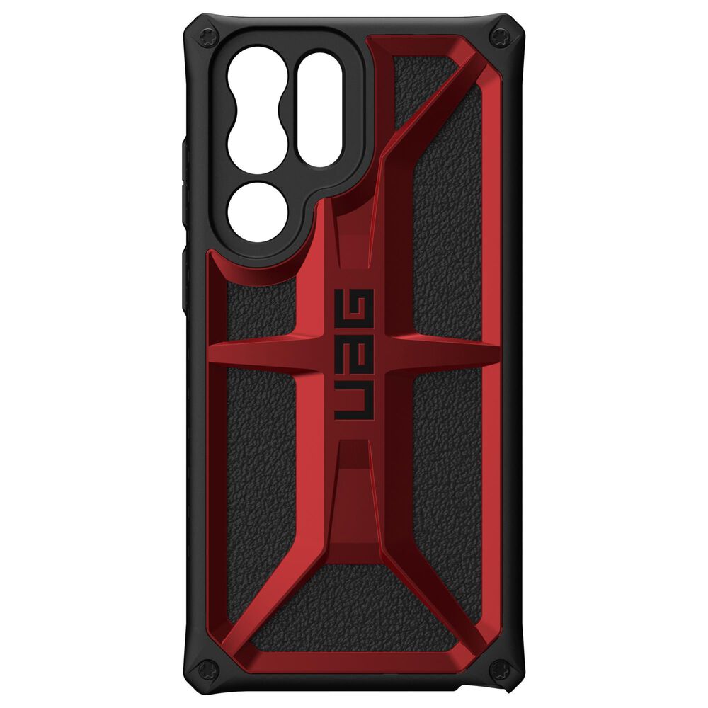 UAG Monarch Case for Samsung Galaxy S22 Ultra 5G in Crimson, , large