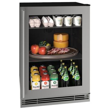 U-Line 5.7 Cu. Ft. Built-in Refrigerator in Stainless Frame, , large