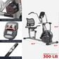 Sunny Health & Fitness Performance Elite Magnetic Recumbent Elliptical Cross Trainer in Gray, , large