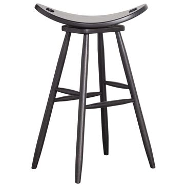 Fleming Furniture Co. Saddle Swivel Stool in Onyx, , large