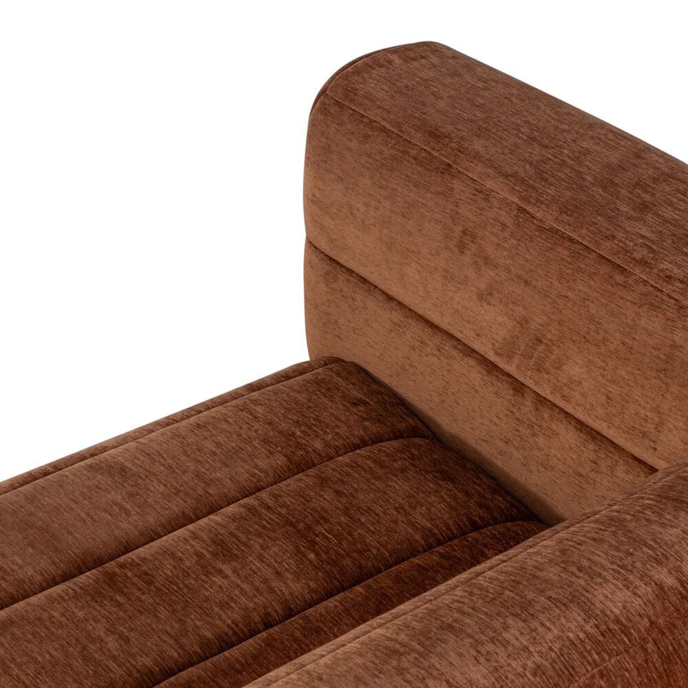 Blue River Brea Stationary 3-Seater Sofa in Logan Brown, , large