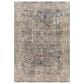 Surya Aspendos 5" x 7"5" Denim, Gray, Wheat, Taupe, Black and Light Beige Area Rug, , large