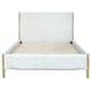 37B Kamelia King Platform Bed in Sand, , large