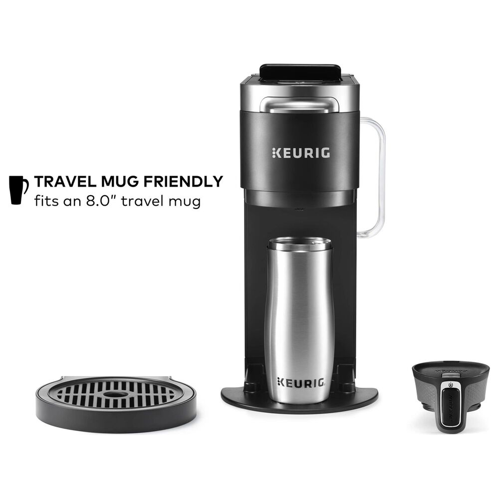 Keurig Travel Mug Fits K-Cup Pod Coffee Maker, 12 oz, Stainless Steel