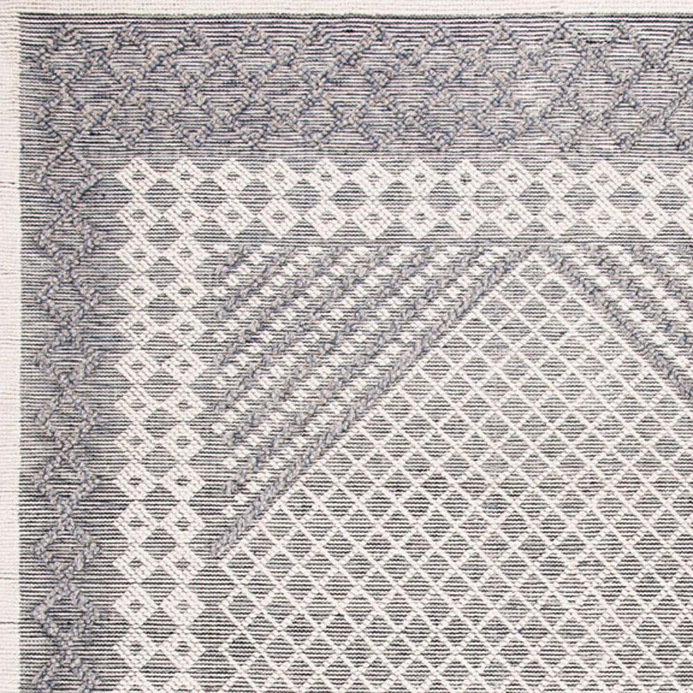 Safavieh Natura 2&#39;3&quot; x 8&#39; Cream and Navy Runner, , large