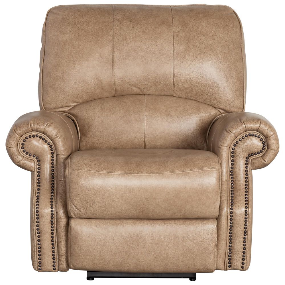 Bassett Prescott Power Wall Recliner with Power Headrest in Wheat, , large