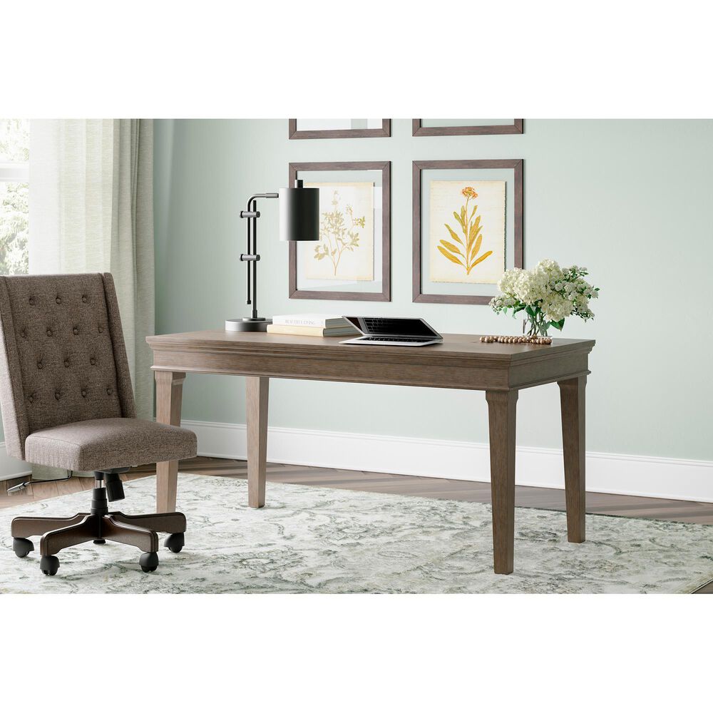 Ashley Janismore Desk in Weathered Gray, , large