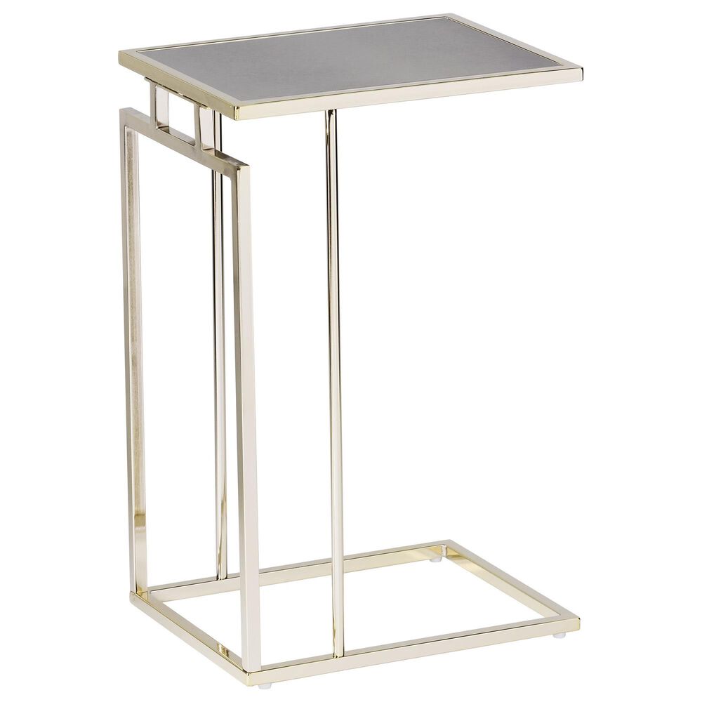 Southern Enterprises Colbi Mirror-Topped C-Table in Champagne, , large